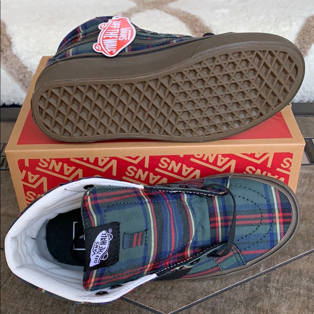 VANS SK8-Hi REISSUE TARTAN GUM BLACK/CLASSIC WMNS - Picture 3 of 16